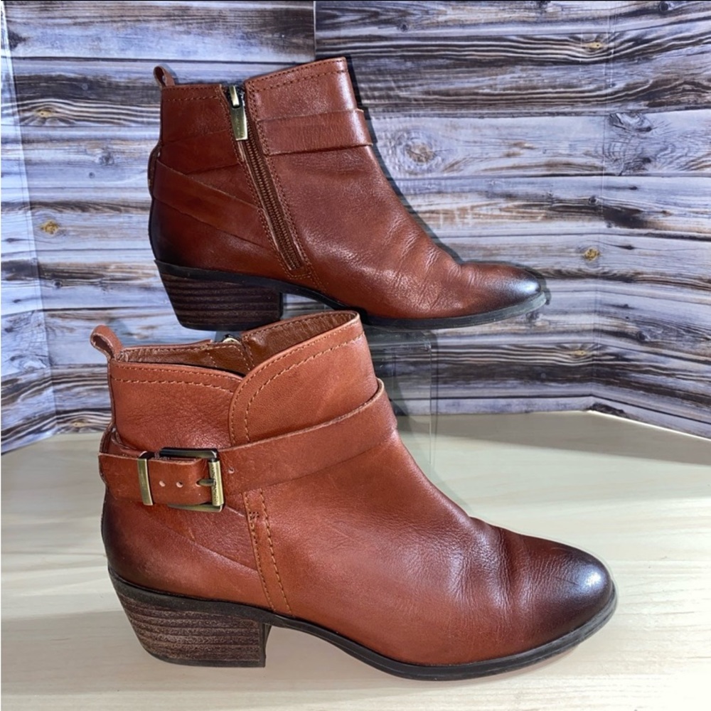 Vince Camuto Brown Ankle Boots